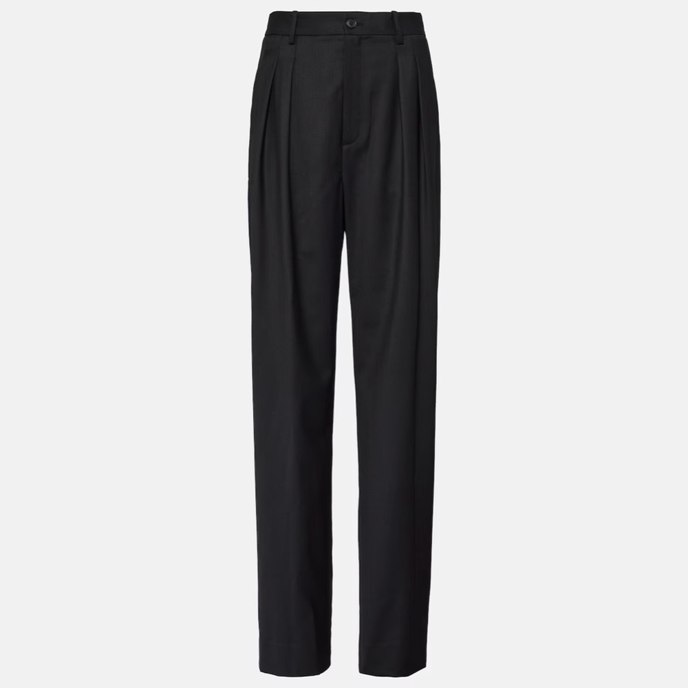NWT Nili Lotan Ettiene Pleated Trousers
